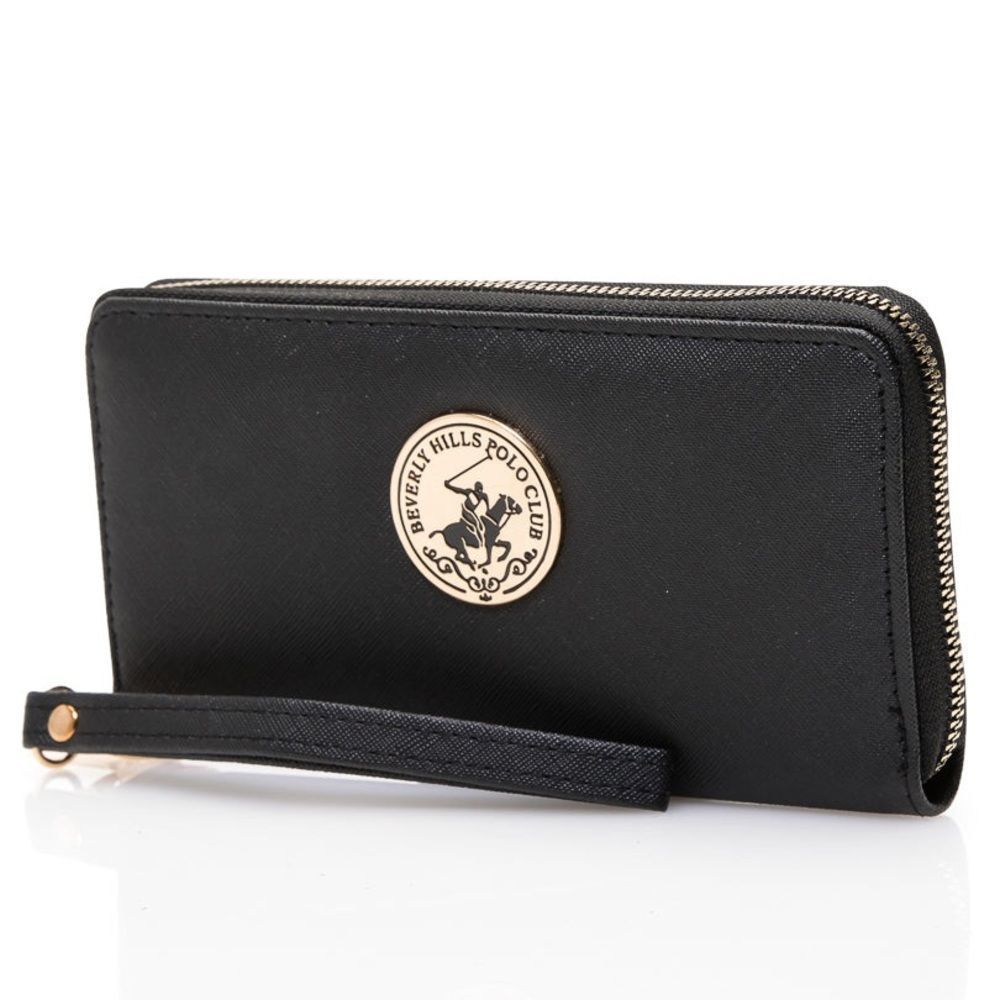 Metal Detail Beverly Hills Polo Club Long Wallet